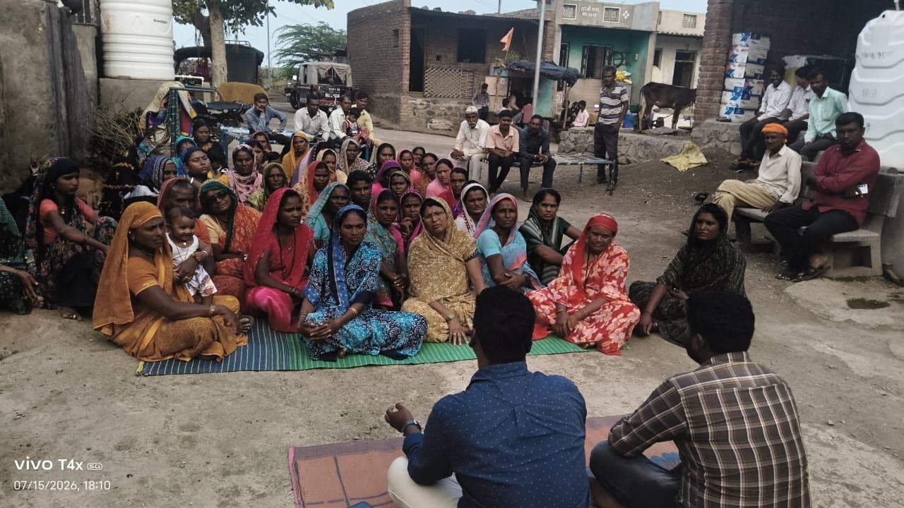 Women at a Sanjeevan leadership session