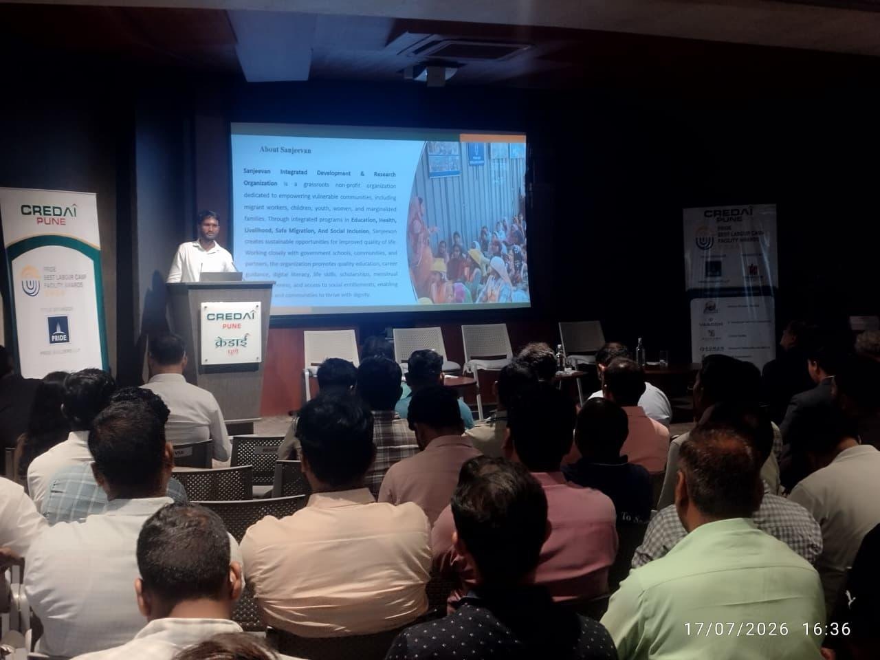 CREDAI-Pune Labour Welfare Felicitation